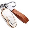 Para Tesla Model X Key Fob Cover com chaveiro, capa de proteção completa Key Fob Case Premium Soft TPU Smart Remote Key Holder