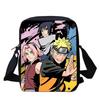 NARUTO Anime Kids Crossbody Bag,Lightweight&Durable, Adjustable Straps,Secure Zipper,for School & Daily Use,for Boys&Girls 6-10