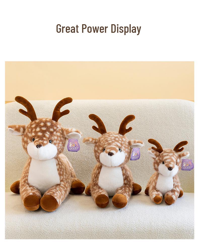 Cute Fawn Plush Toy - Perfect for Birthday or Home Decor