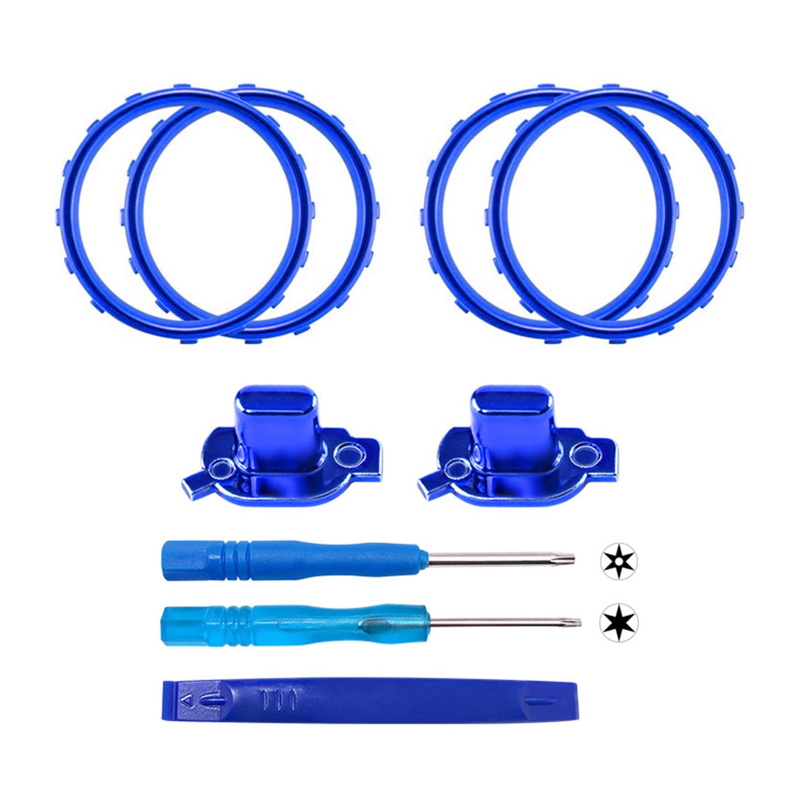 

Сменные акцентные кольца для контроллеров серии 2, аналоговые акцентные кольца для джойстиков, пластиковые декоры синий