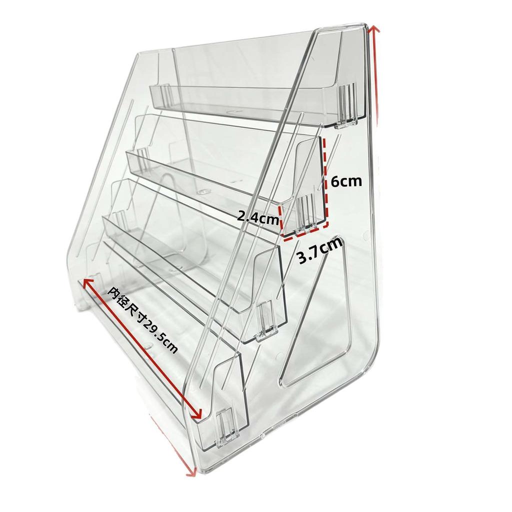 Hochwertiger mehrschichtiger Acryl-Displayständer für Tee- und Kaffeeprodukte