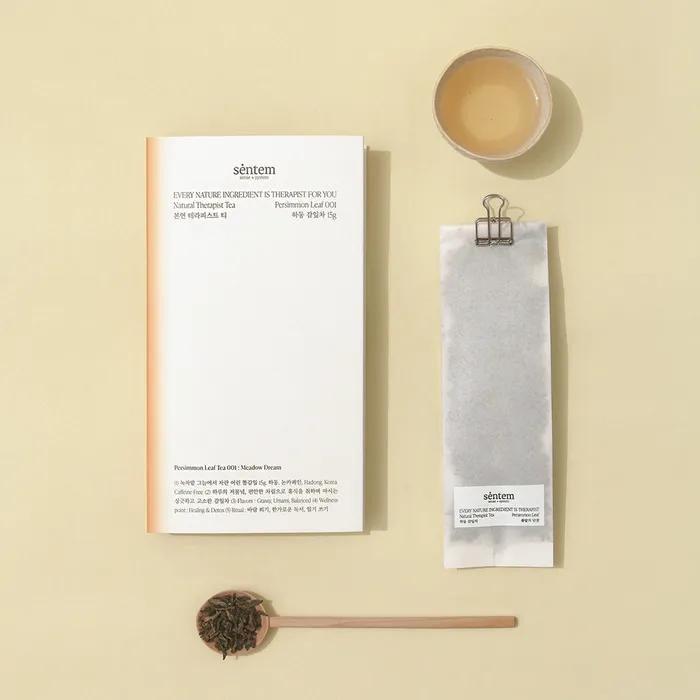 

[Чай из листьев хурмы Хадон] Оригинальный чай терапевта (Спи в траве) Чай из листьев хурмы без кофеина с пикантным вкусом, похожим на кукурузный