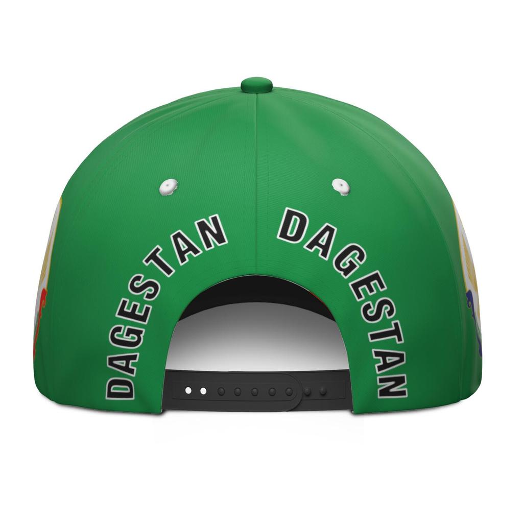 Dagestan Free Custom Made Name Number Logo Hat Flag Russian Russia Rossiya Kizlyar Khasavyurt Print Po Baseball Cap