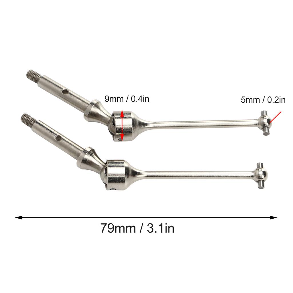 RC Rear Drive Shaft CVD Steel  20060 RC Rear   Shaft for LOSI 1Celsius18   B   T 2.0 RC Car