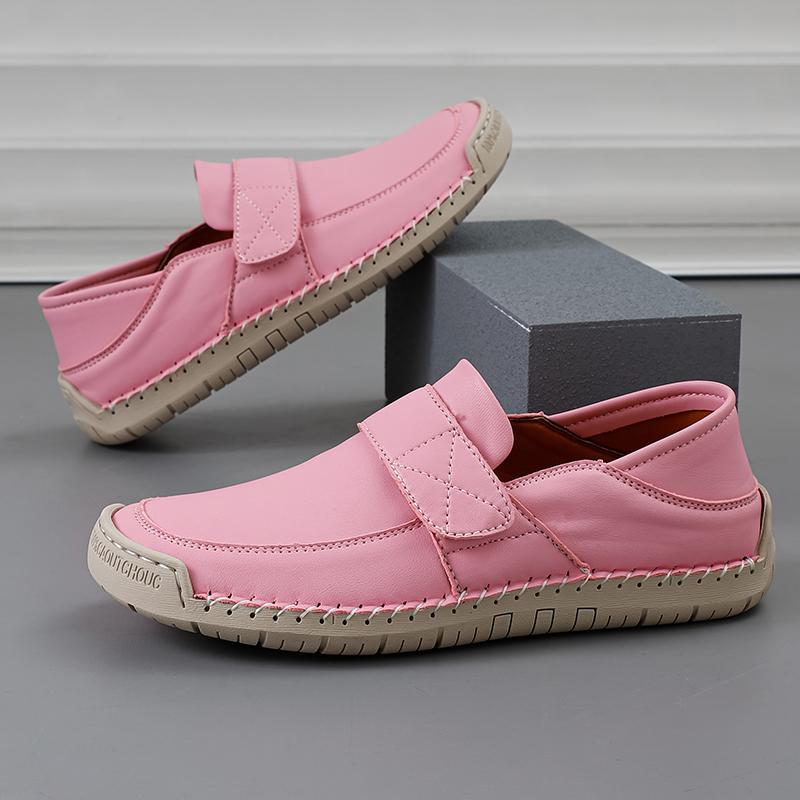 Damskie Sneakersy sznurowane Wiosna Jesień Klasyczne Damskie Buty Casual Damskie Buty ze skóry naturalnej Miękka Podeszwa Damskie Białe Buty