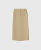 Lugkaeseuteu Salt Long Skirt_Beige