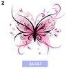 Barevné tetovací nálepky motýlů Vodotěsné Dlouhotrvající Roztomilé Japonské Dopamin Omyvatelné Tetování St G1S6