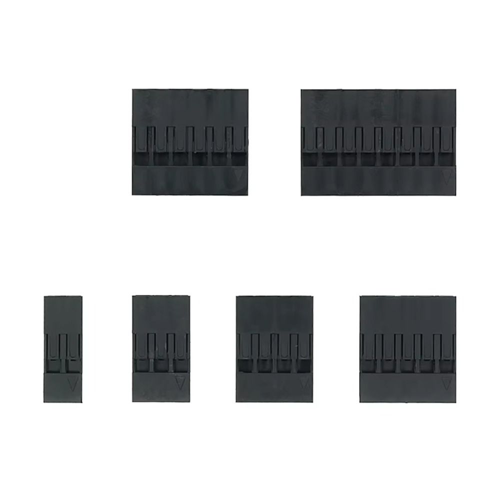 310Pcs/Set Female Pin Connector Wire Jumper 2.54mm Terminal Connector  Electronic DIY Housing Kit