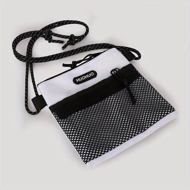 Lightweight Mesh Sports Phone Crossbody Bag BreathableCycling Outdoor Travel Coin Purse for Women Perfect for Hiking