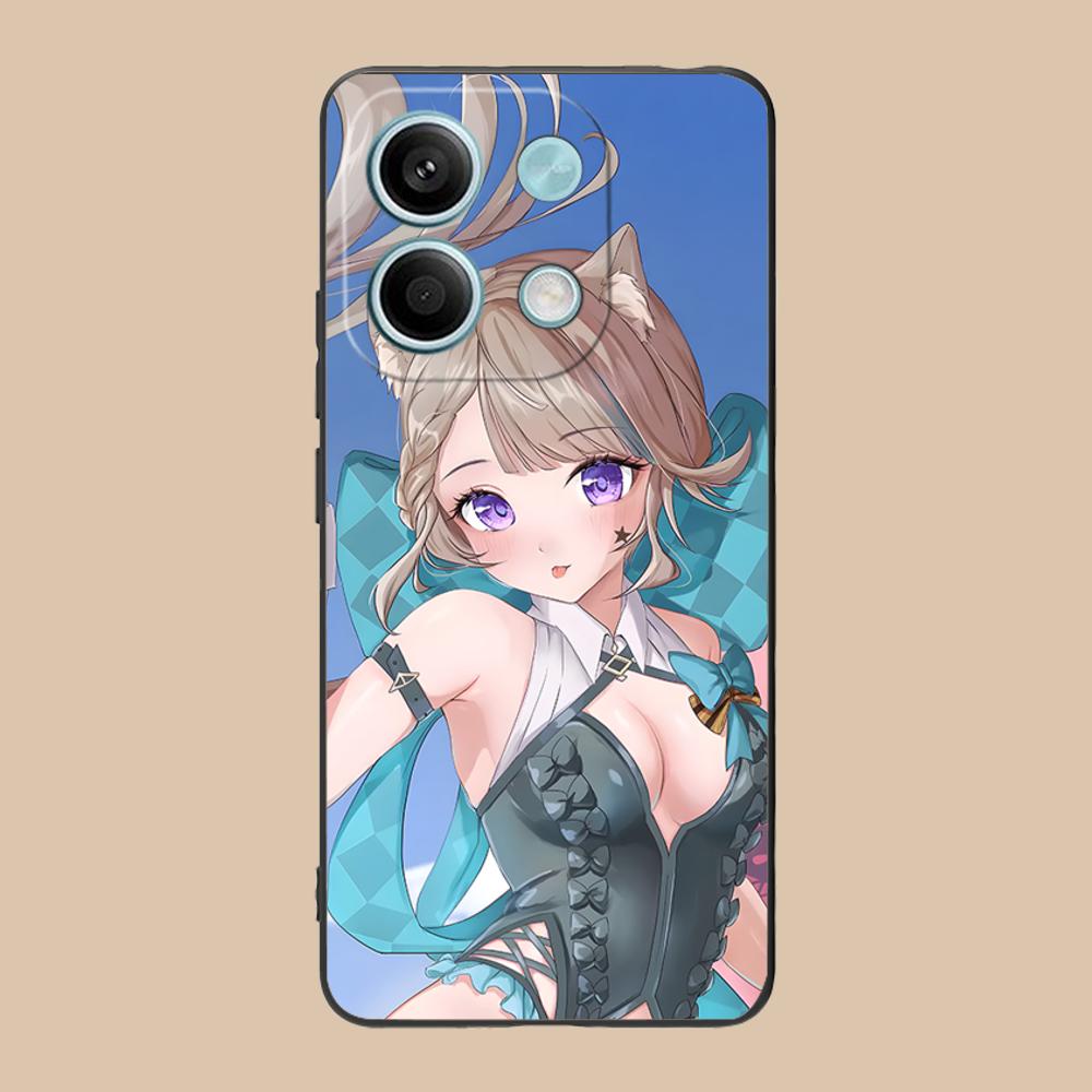 

Game GI Lynette Matte TPU Mobile Phone Case for POCO F7 F6 F5 F4 F3 F2 Pro GT C75 C71 C65 C61 C40 Pro Ultra Colorful Cover Poco C40