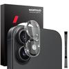 NORTHJO For iPhone 16/16 Plus Camera Lens Protector 3D CD Veins Integrated Clear Camera Lens Film