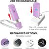 Mini Light Reading Clip Light LED Small Night Light USB Charging Adjustable Brightness Eye Protection Portable