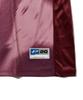Physical Department Mushroom Mesh Satin Mix Short Sleeve T-Shirt_Burgundy