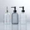 410ml Storage Container Glass Liquid Soap Dispenser New Empty Bottle  Hotel