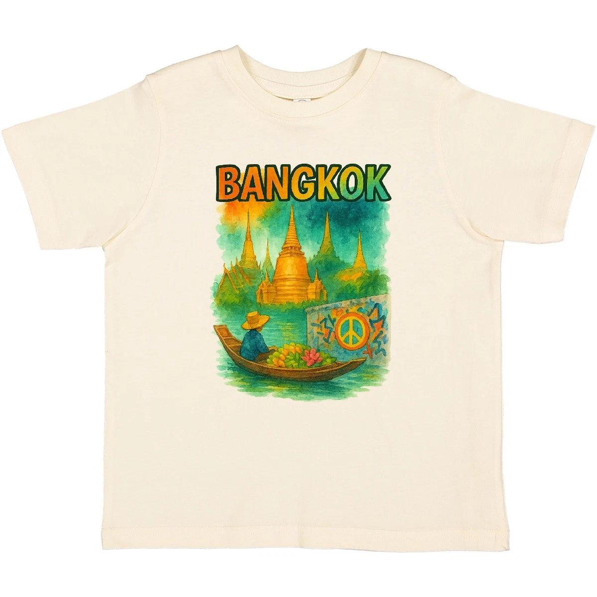 Inktastic Bangkok Thailand Toddler kids boys T-Shirt Child Preschooler Kid Clothing 110