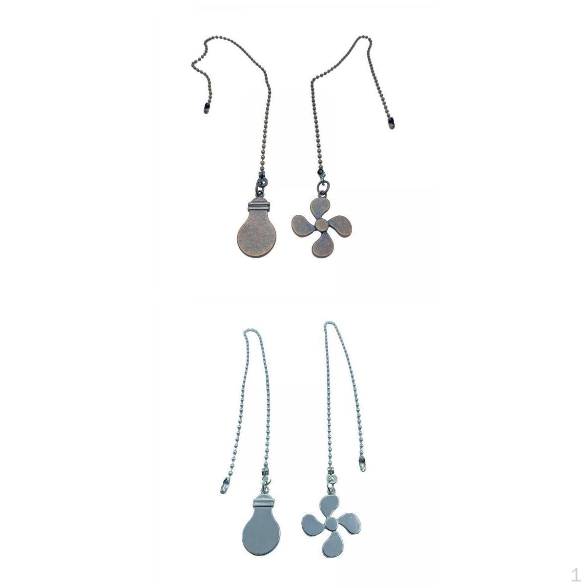 

fan Pull Chain Pendant Metal Extension for Bulb