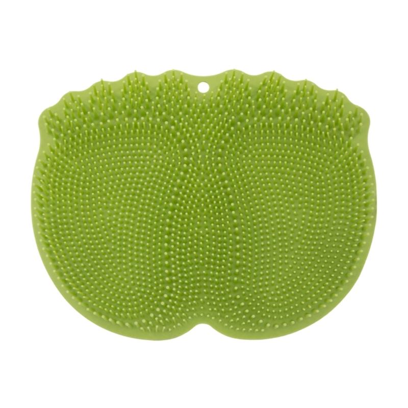 Soft TPE Foot Scrub Mat With NonSlip Texture For Bathroom Safety Comfortable Massage Surfaces Foot Scrubber Feature