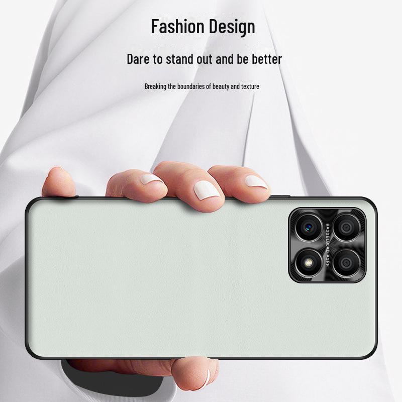 Honor X30i Mobile Phone Liquid Leather Case, Durable and Protective Against Falls and Stains. One-piece Design, Ready To Ship.