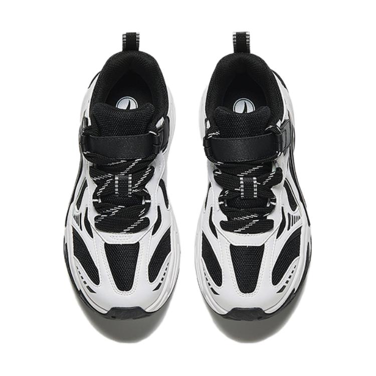 Anta Comfortable Versatile Non-Slip Durable Kids Casual Shoes Kids Casual Shoes Black White A22448858-4