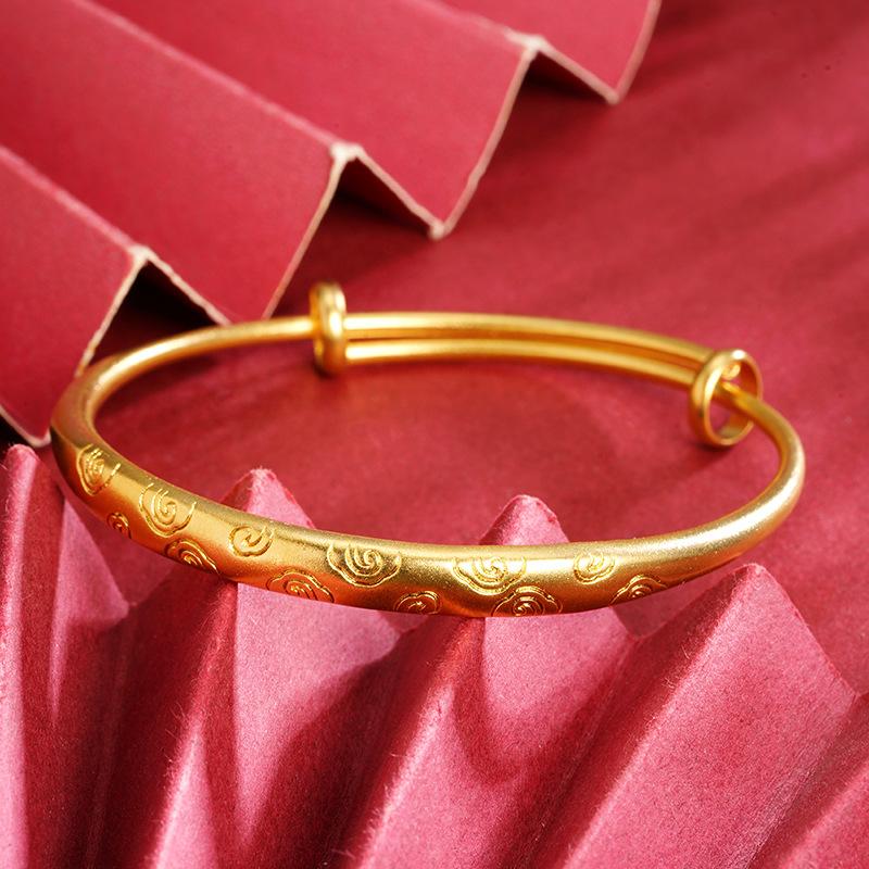 Style Ancient Chinese Style Xiangyun Push-pull Bracelet Women s Ethnic Style Jewelry Bracelet One Size(16-22CM)