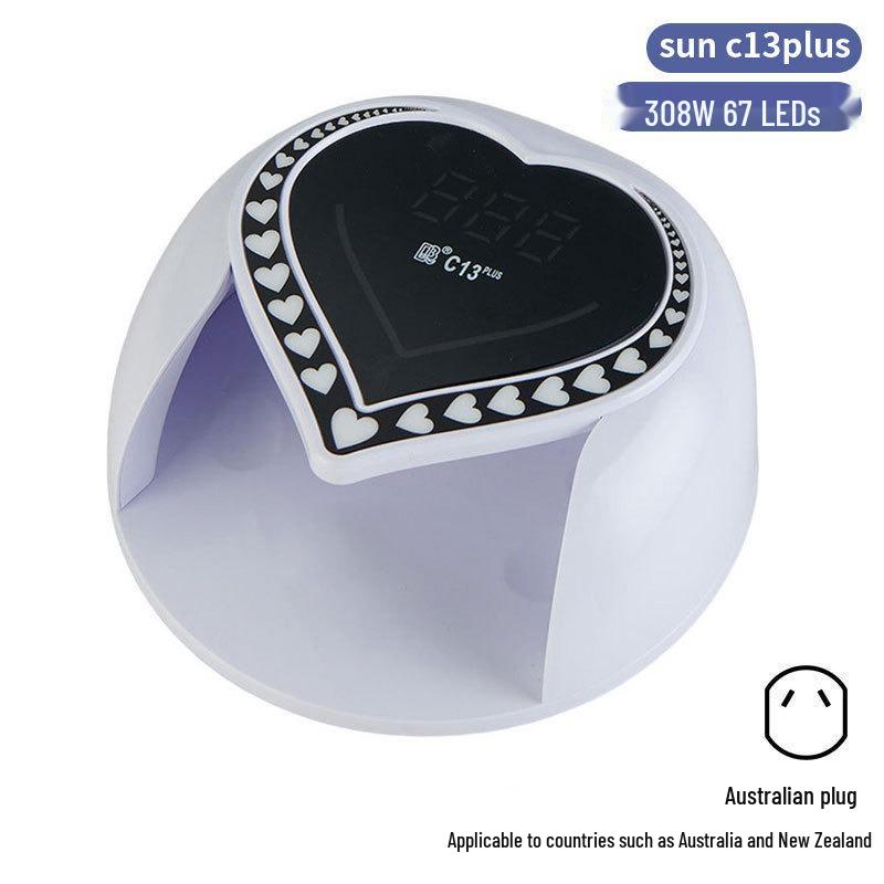 Dazzling 256W LED Nail Curing Lamp, Quick Dry Gel Lamp for Salon Use