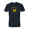 University of Michigan Vintage Script Premium Cotton T-Shirt