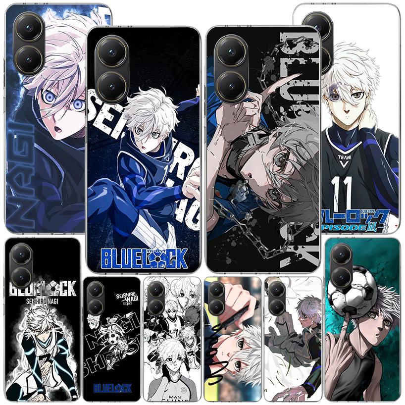 Blue Lock Nagi Seishiro Phone Case For Xiaomi Poco X7 X6 X5 Pro F7 Ultra Redmi 15C 15 13C 13 12C 12 10 10A 10C 9 9A 9C 9T Cover