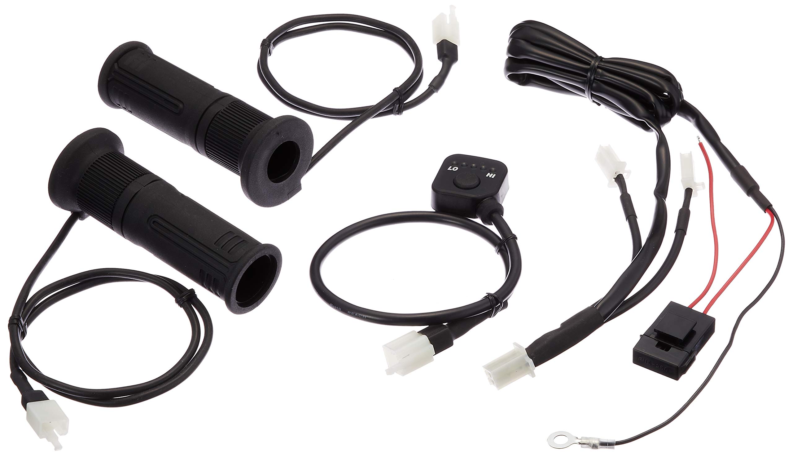 

Kijima Motorcycle Bike Parts Grip Heater GH08 115mm Push Switch 304-8206 For Standard Handlebar (22.2mm) 304-8206