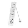 2024 Teacher's Day Engraved Round Pendant Bookmark - Student & Teacher Souvenir Gift