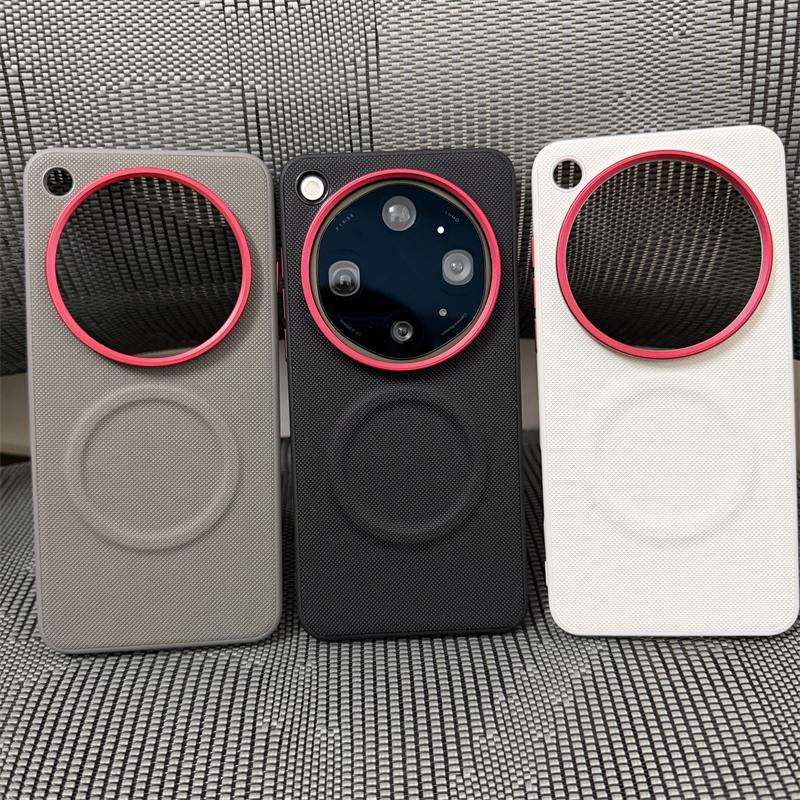 For OPPO Find X9 Ultra Case For MagSafe Magnetic Fine Grain Matte Leather Silicone Cover Metal Lens Frame Protective Shell