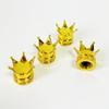 10pcs Multi Colors Crown Shape Car Tire Valve Caps Motorcycle Bicycle Tyre Air Dust Covers Universal Wheel Cap.