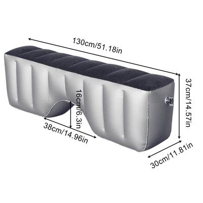 Outdoor Camping Car Travel Inflatable Mattress Vehicle Leveling Supplies Rear Seat Air Mat Folding Mattress Car Gap Pad