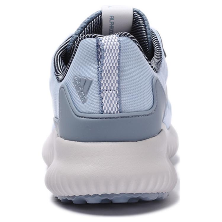 Adidas Bounce Comfortable Durable Non-Slip Low-Top Running Shoes Women Running Shoes Blue BW0691