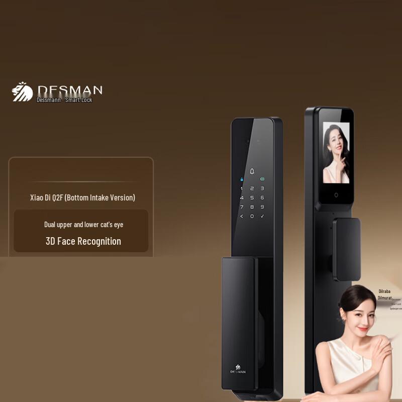 Dessmann Q2F 3D Face Recognition Smart Door Lock