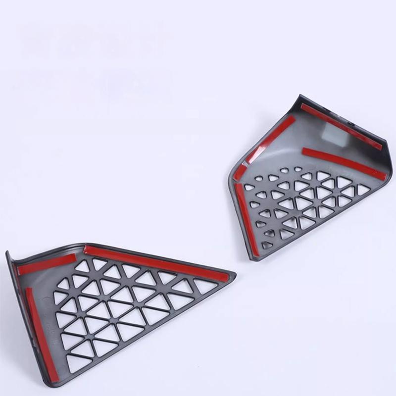 För BMW X5 X6 X7 G05 G06 G07 2025-2025ABS Bil Instrumentbräda Sidoluftutblås Vent Dekorativ Ram Täckdekal Interiörtillbehör