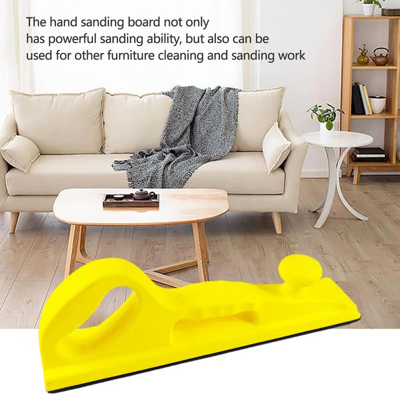 Automotive Sanding Blocks Long Hand File Grinding Tools Rectangular Sanding Blocks Auto Body For Wood Shop Furniture Cleaning