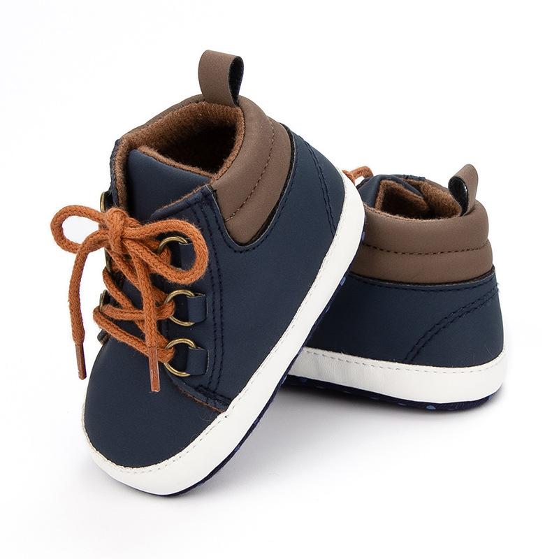 Non-Slip Canvas Baby Walking Shoes: Soft Sole, Breathable, and Protective for 0-1 Year Olds