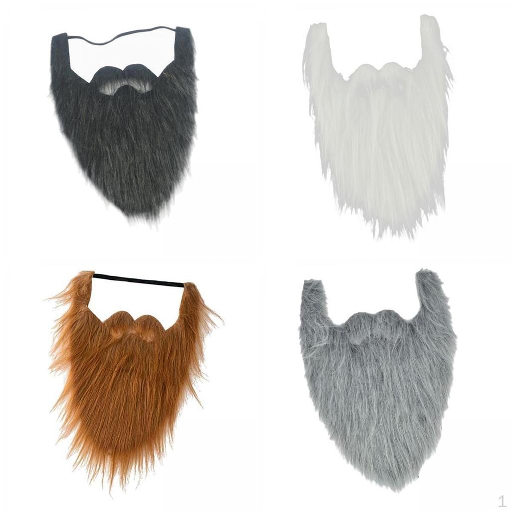 Funny Long False Beard Costume Dress Up Whisker Halloween Party Supplies