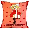 45x45cm Candy Candy Polyester Cushion Cover Children's Room Decoration Pillow Case Living Room Chair Sofa Home Decoration 1007