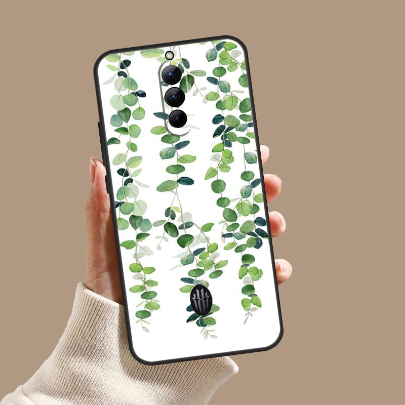 Eucalyptus Lavender Case For ZTE Nubia Red Magic 11 10S 9S 8S 8 9 10 Pro Plus 6 7 6S 7S Pro 5G 6R 10 Air Cover