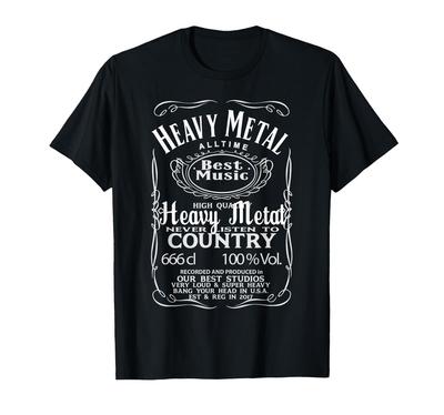 Heavy Metal Hard Rock Band Costume T-Shirt