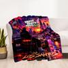 Grand Theft Auto Gta Vi Game Art Blanket Comfortable Perfect For Seaside Bed Couch For All Occasions Playful Design Ideal Gift For Birthday Valentine'