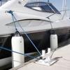 4x Marine Boat Fenders Protection Accessories Inflatable Boat Anti Collision Balls Yacht Boat Bumpers Fender for Pontoon Docking