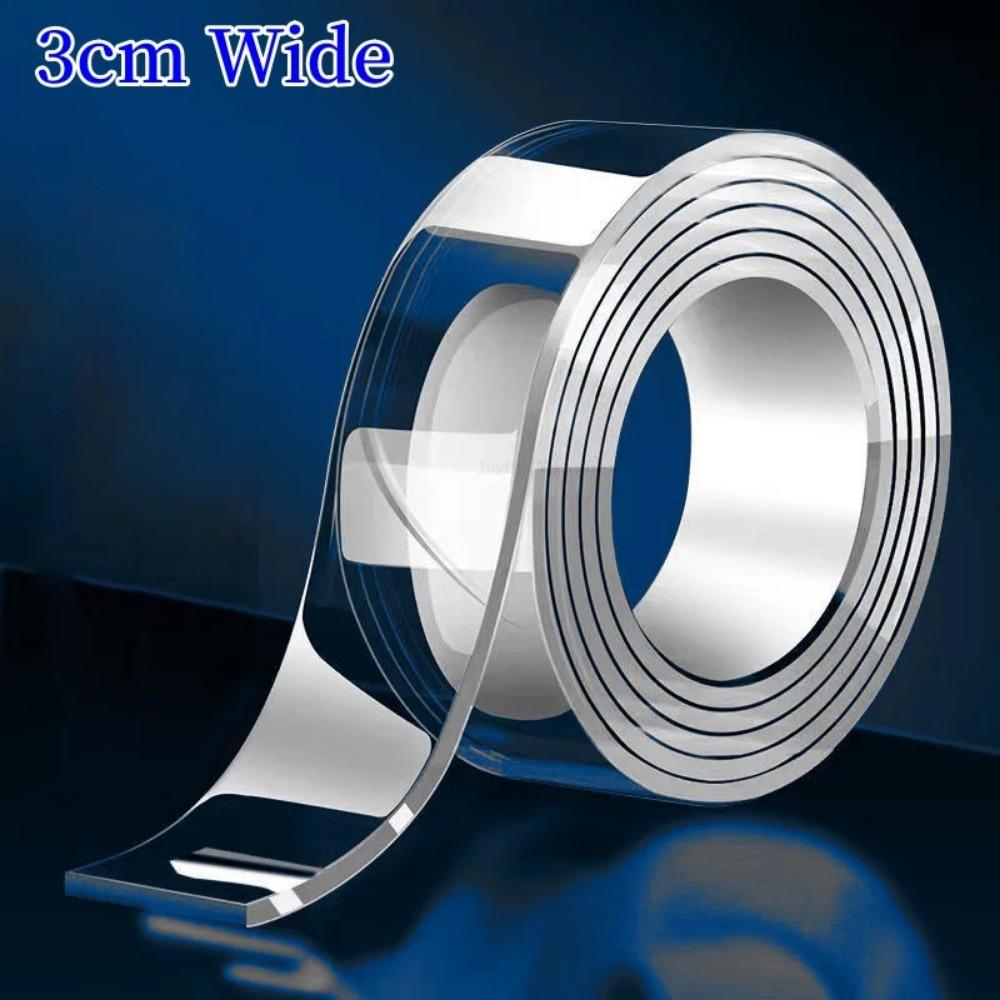 1/3/5m Nano Tape Double-Sided Adhesive Tape Traceless Waterproof Tape for Bathroom Kitchen Sink