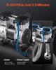 Air Compressor Compact Portable Oil Free Compressor 15 Gallon 90 PSI