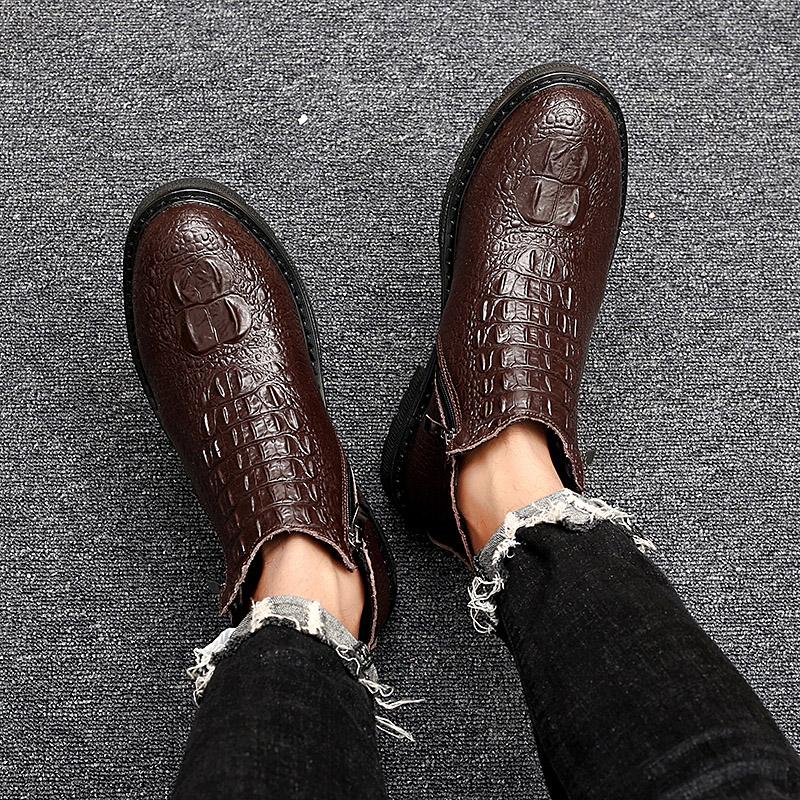 Брендовые модные мужские ботильоны в роскошном британском стиле 2024 года — фото 6