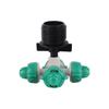 Orifice 0.5mm Cross Atomizing Micro-Nozzles Kit 6mm Hanging Vertical Misting Sprayer Landscaping Cooling Dust Removal Sprinkler