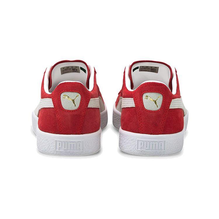 Puma Suede Vintage High Risk Red Unisex Sneakers White 374921-06