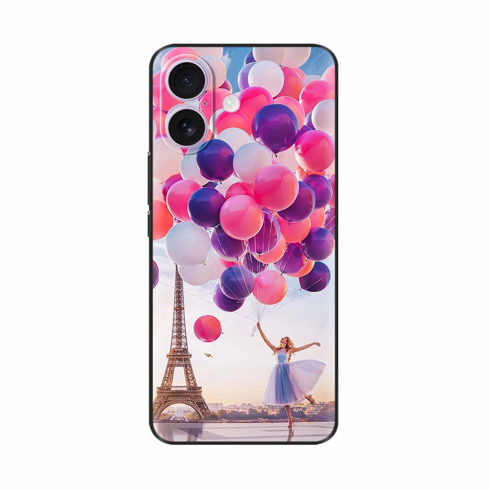 For iPhone 17 iPhone17 Pro Max Luxury Painted Phone Case Cover For iPhone 17 Pro Max 17Pro 17Air 17ProMax Soft Silicone TPU Case