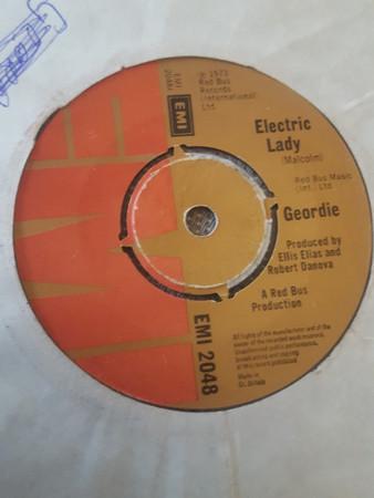 

7inch Record GEORDIE - Electric Lady EMI2048 EMI 1973 UK Rock Used